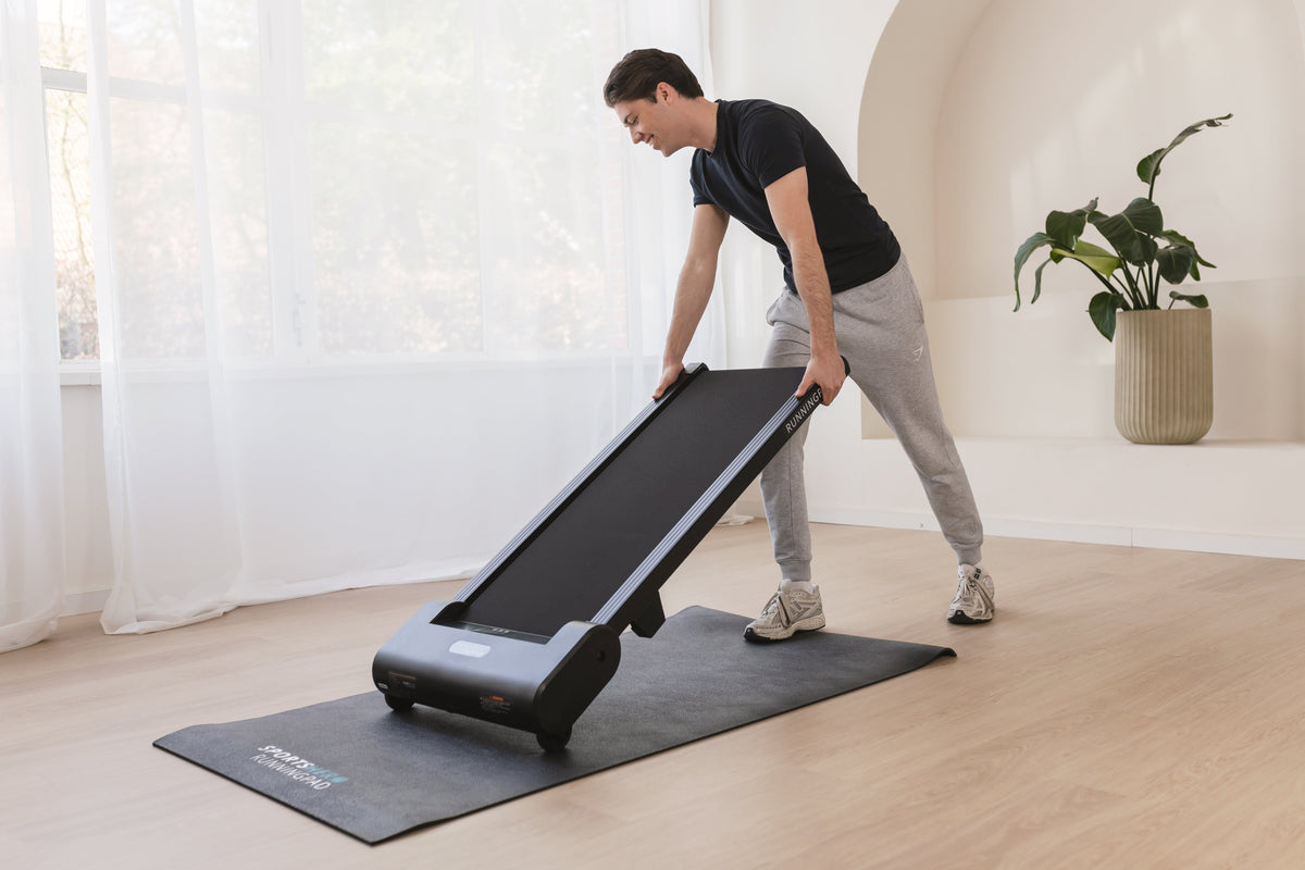 Compact treadmill you can store almost anywhere